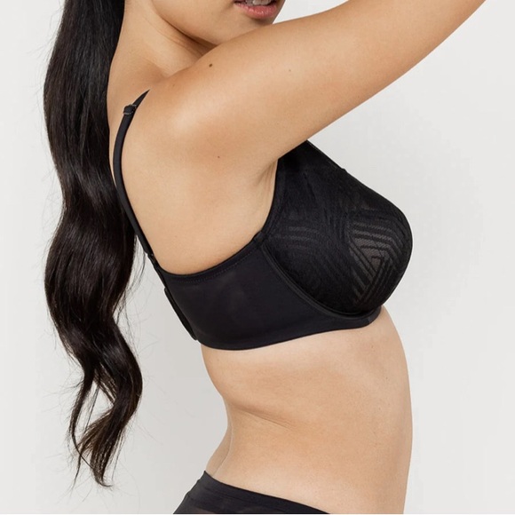 “UNDERSTANCE”, “PHOEBE”•FULL COVERAGE BRA•BLACK•AVAILABLE SIZES: 44 H & 46 D•NEW - Picture 5 of 9